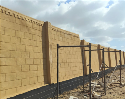 الأسوار الأمنية والبوابات